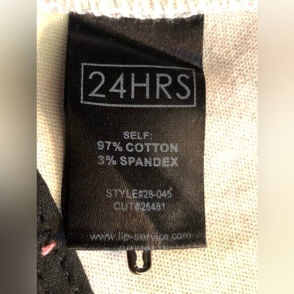 LIP SERVICE 24HRS Kaleidoscope psychedelic print stretch twill vest - Picture 7 of 9